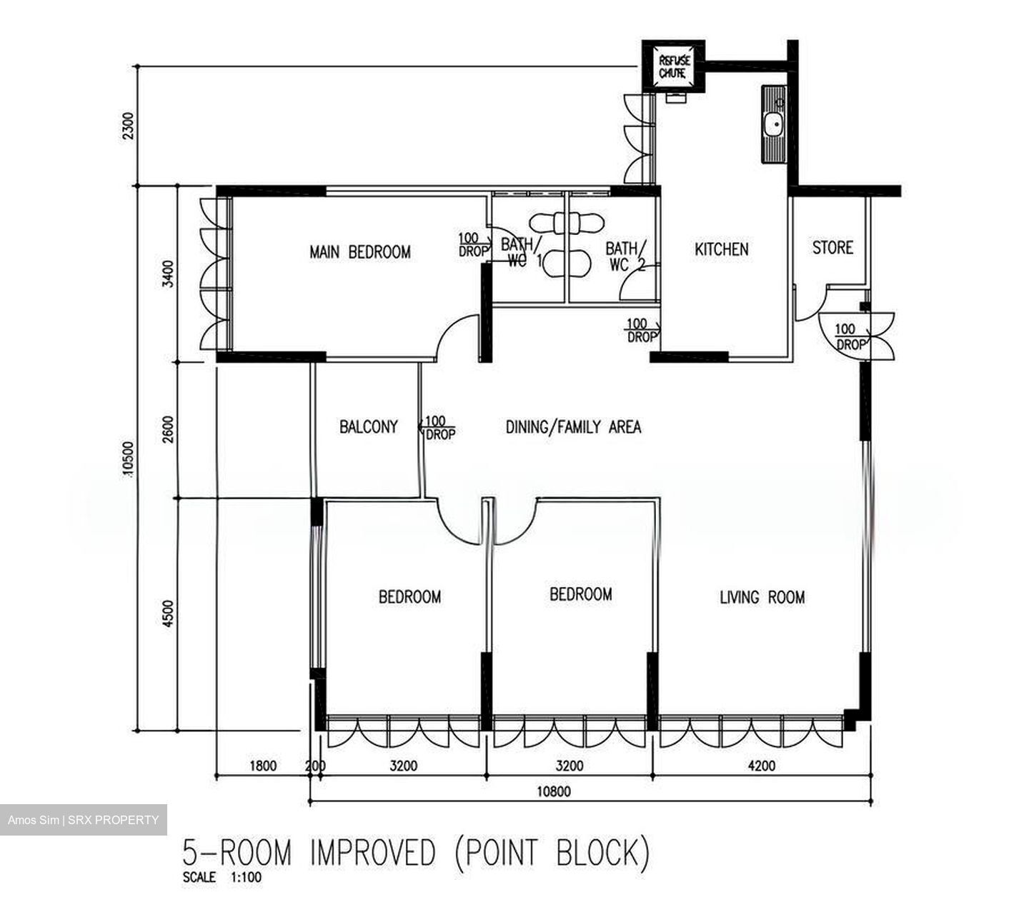Blk 532 Jurong West Street 52 (Jurong West), HDB 5 Rooms #501895121